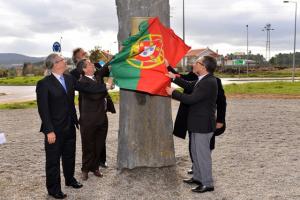 Inauguração da escultura "Feitoria da Alma"