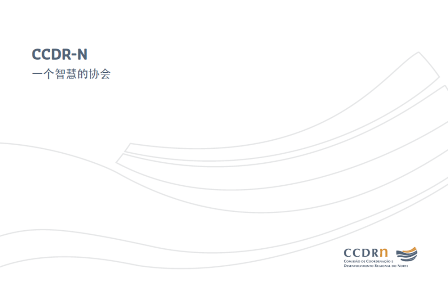 PRESENTATION BROCHURE OF CCDR-N