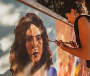 CCDR-NORTE homenageia a vizinha Agustina Bessa-Luís com a maior pintura mural, em extensão, do Porto