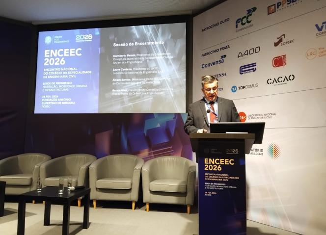 CCDR NORTE destaca papel estratégico da engenharia civil para o desenvolvimento regional, no ENCEEC 2026