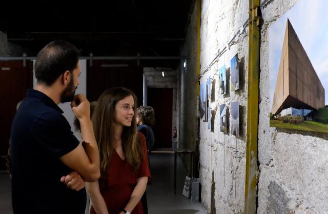 Visitantes da exposição Prémio Arquitetura do Douro