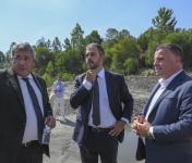 CCDR-NORTE recebe Ministro do Ambiente e da Ação Climática no terreno das antigas minas de São Pedro da Cova