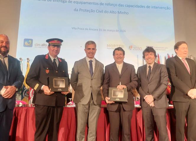Proteção Civil do Alto Minho reforçada com o apoio do NORTE2030 e ATEMPO