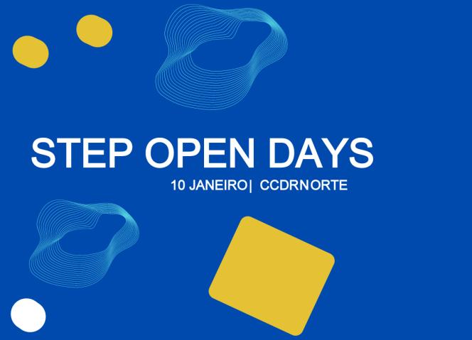 STEP OPEN DAYS - Conheça as novas oportunidades de apoio do Portugal 2030