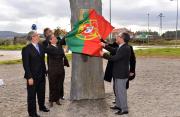 Inauguração da escultura "Feitoria da Alma"