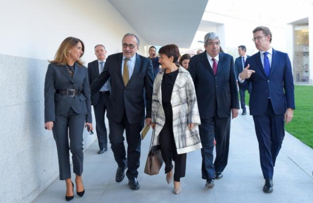 Ana Pinho, Freire de Sousa, M. do Céu Albuquerque, Ferro Rodrigues, Nuñes Feijóo