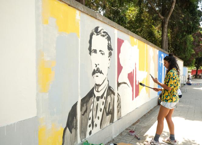 Camilo Castelo Branco ganha mural coletivo de arte urbana no Porto