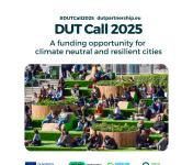 Convite à apresentação de candidaturas DUT CALL 2025 – Transições Urbanas para um Futuro Sustentável