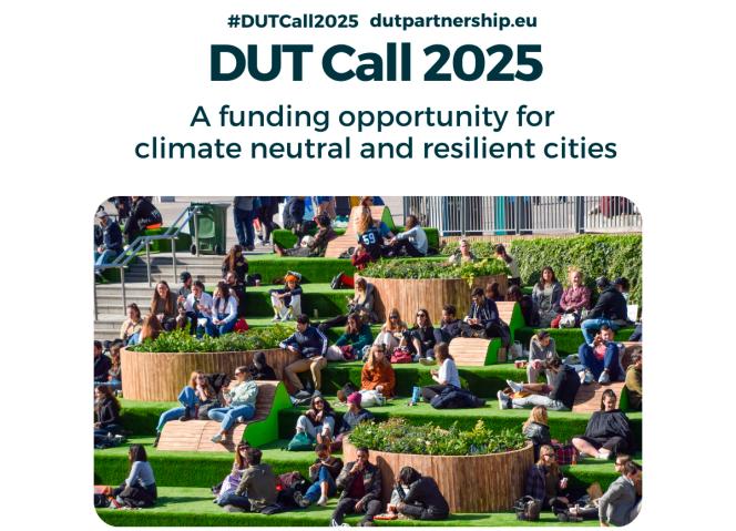Convite à apresentação de candidaturas DUT CALL 2025 – Transições Urbanas para um Futuro Sustentável