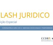 CCDR-N lança FLASH Jurídico relativo medidas adoptadas face à COVID-19