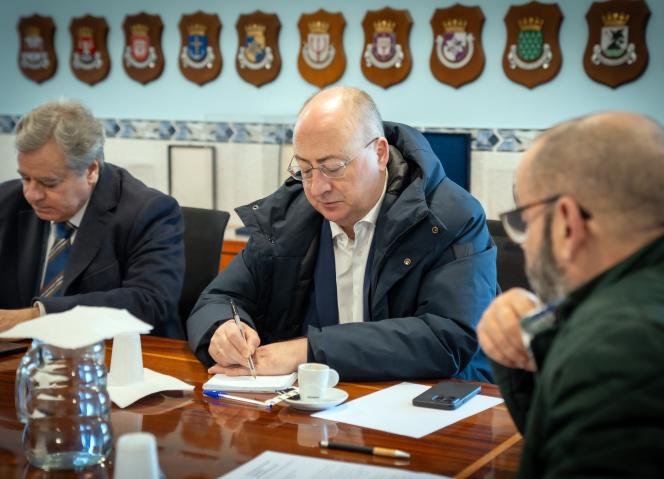 Paulo Ramalho acompanhou o ministro da Agricultura e Pescas numa visita pela Região