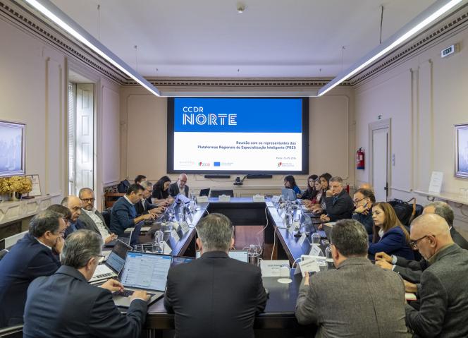 CCDR NORTE reforça articulação com Plataformas Regionais de Especialização Inteligente