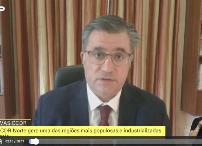 Álvaro Santos destaca reforço do papel das CCDR no programa Sociedade Civil, da RTP 2