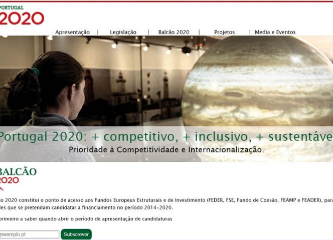 Agência para o Desenvolvimento e Coesão lança Portal Portugal 2020
