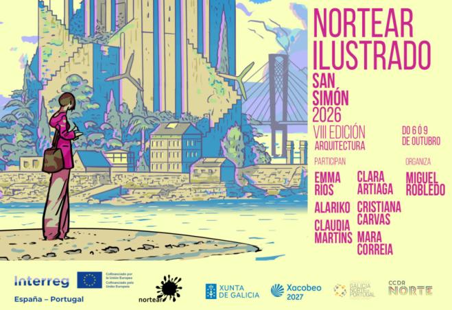 Nortear Ilustrado regressa à Ilha de San Simón com a arquitetura como fonte de inspiração