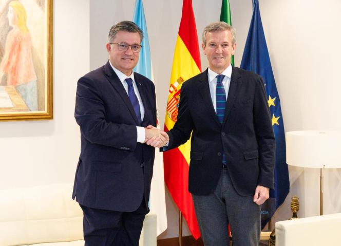 Governo da Galiza e CCDR NORTE reforçam cooperação transfronteiriça em reunião em Santiago de Compostela