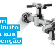 CCDR-N associa-se à campanha “Um minuto por dia, vamos fechar a torneira à seca”